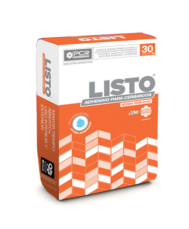 Adhesivo Listo Impermeable 25 kilos