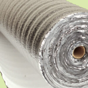 Espuma niveladora para piso flotante 3mm. cara de aluminio