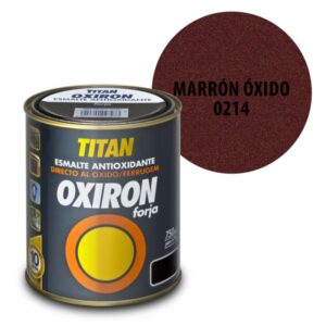 Esmalte Oxiron 0214 Marrón Óxido 750 ml