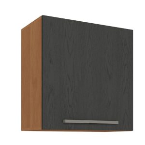 Mueble aéreo 1 puerta Cinamomo Negro catedral
