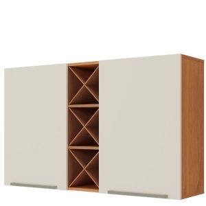 Mueble aéreo con botellero Cinamomo Areia