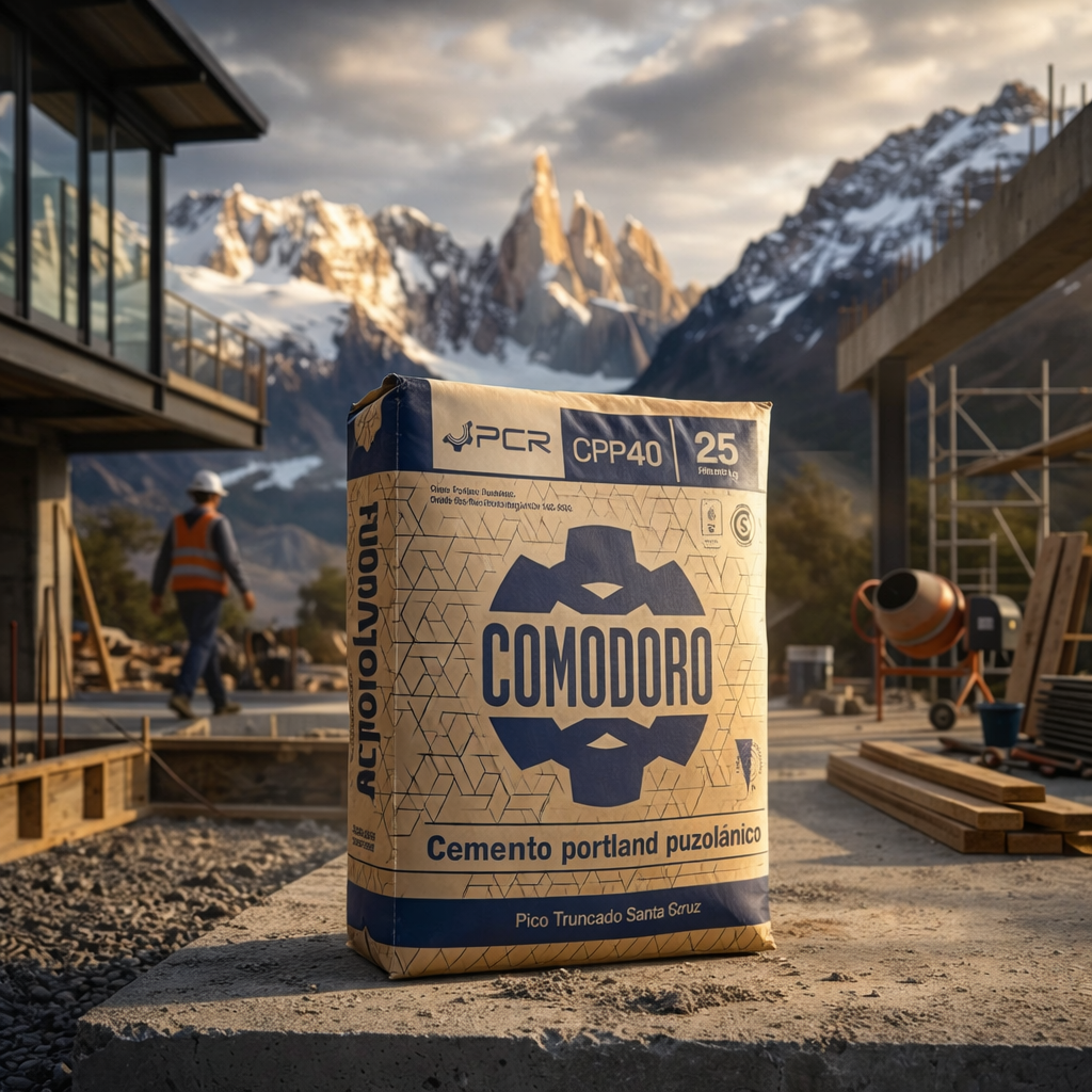 Presentación Cemento Comodoro en Patagonia