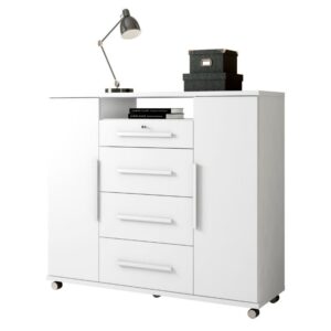 Cómoda Versatil Blanca